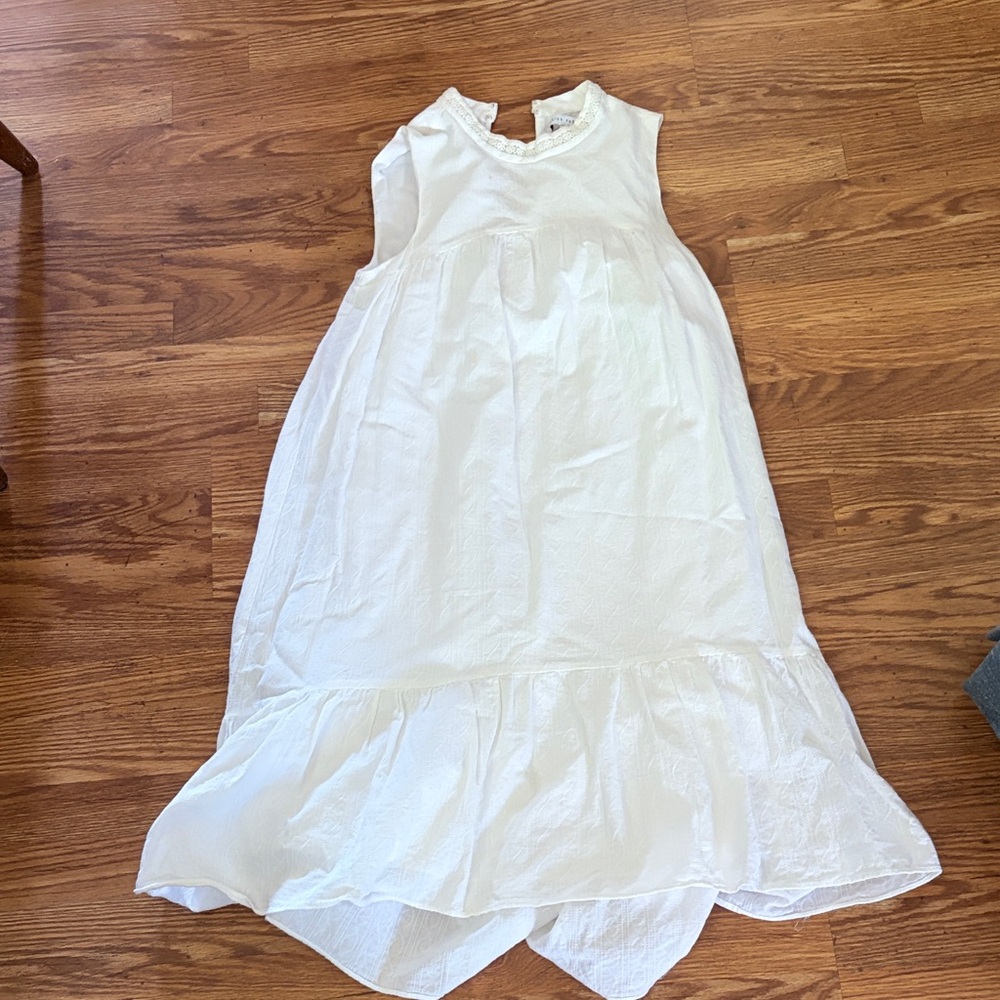 Midi white dress by English factory
